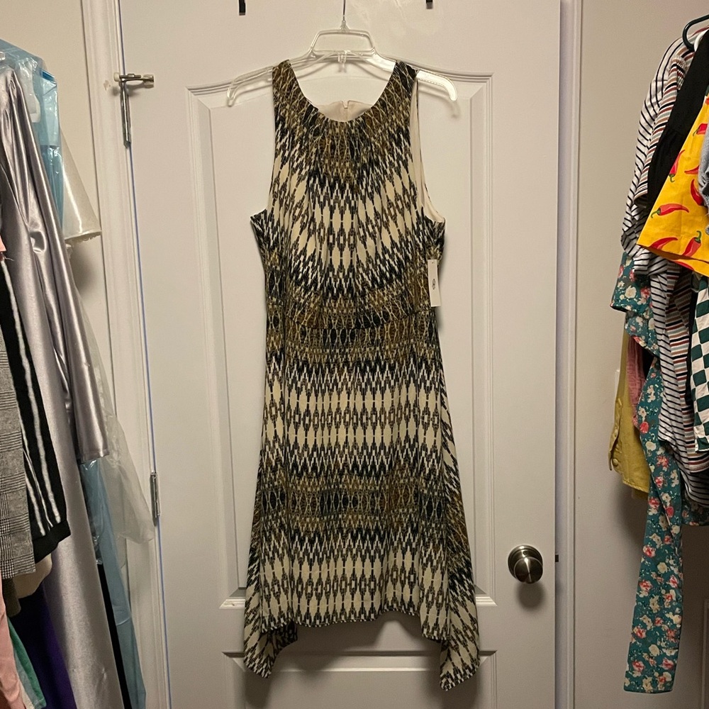 Sabrina Collective, midi tribal print dress XXL